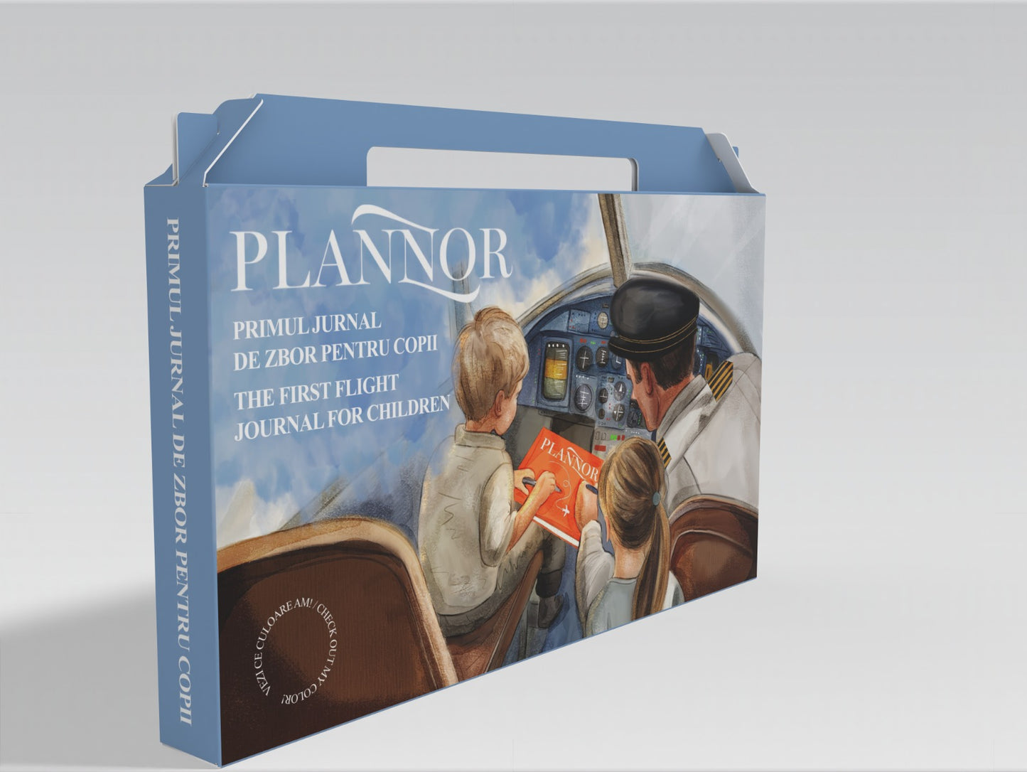 Pachet de Crăciun cu supracopertă detașabilă