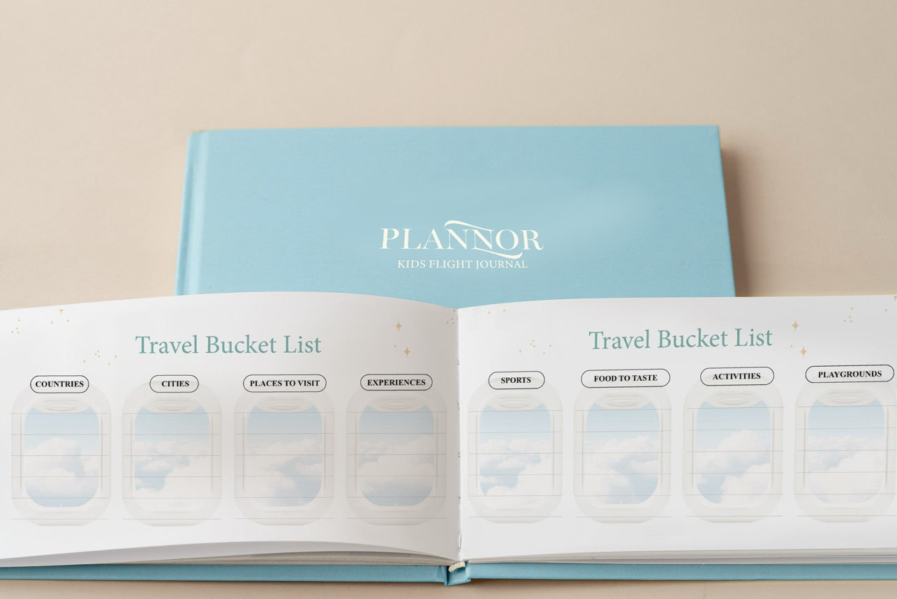 Pachet jurnal albastru și accesorii