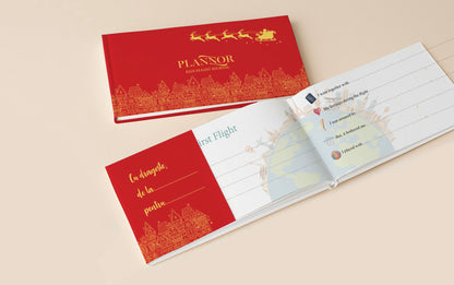 Pachet de Crăciun cu supracopertă detașabilă